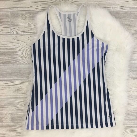 Gap Fit Racerback Striped Tank - Picture 1 of 4